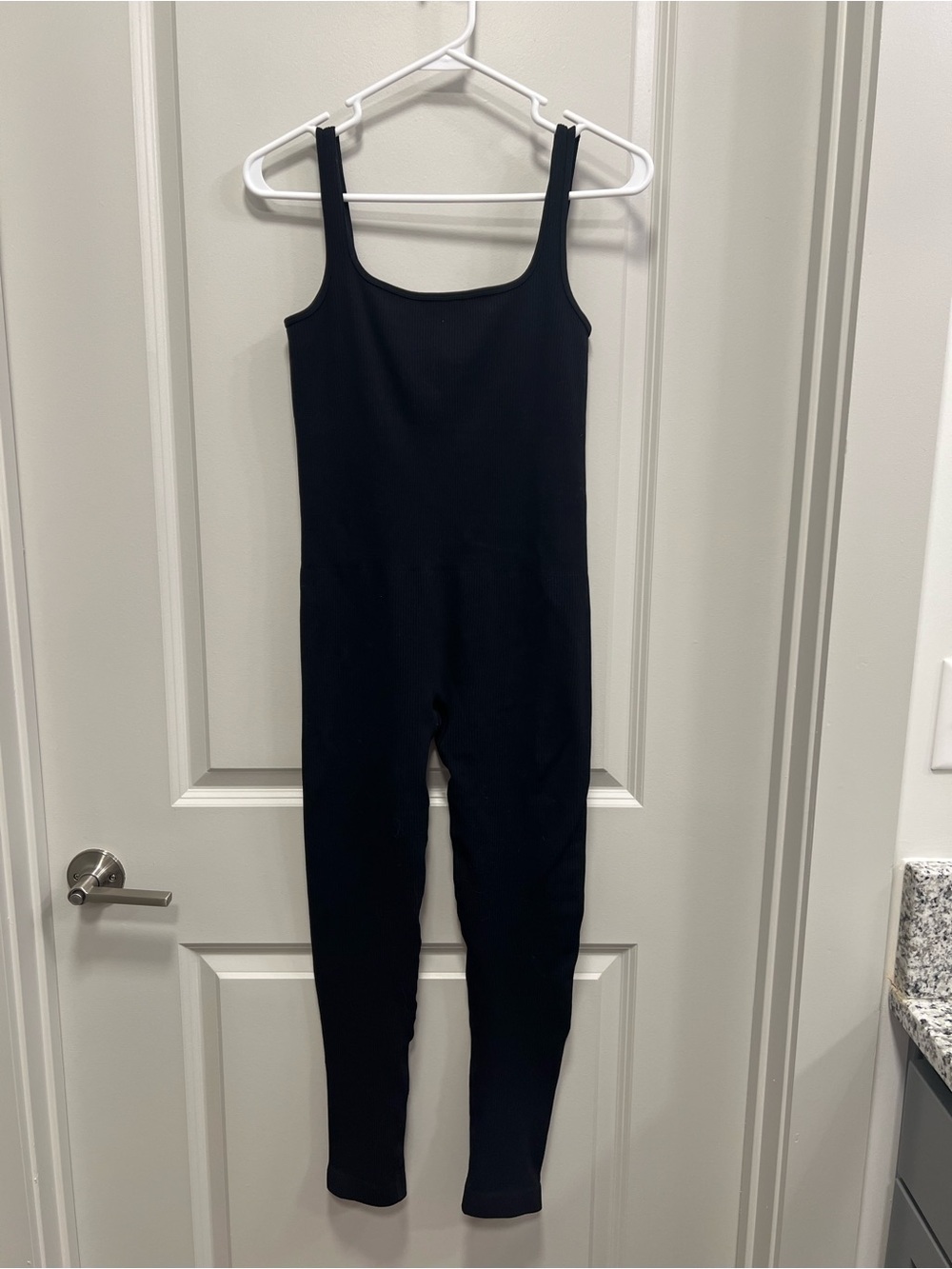 NWoT Black Women's Tank Jumpsuit Size Large